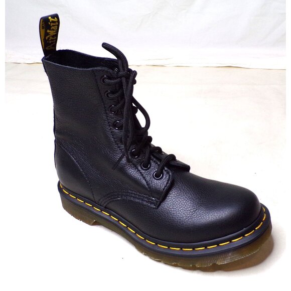 🆕 DR. MARTENS 1460 Pascal Water Resistant Ankle Boot Bootie Black 7 - Picture 12 of 13